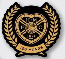 Wooden Magnet - 150th Crest (Black)