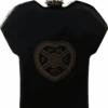 Crested Shirt Shape Hip Flask