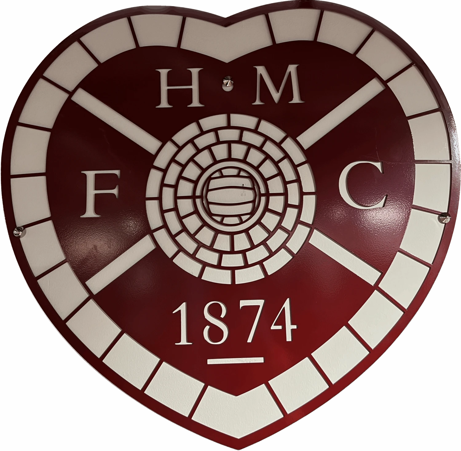 Indoor Metal Painted Crest 600mm 1 Indoor Metal Painted Crest 600mm