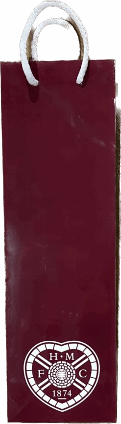 Maroon Bottle Gift Bag