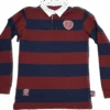 Navy/ Maroon Rugby Top