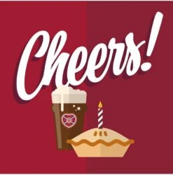 B01 Birthday Card - Cheers