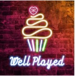 CG02 Congratulations Card - Neon Well Played