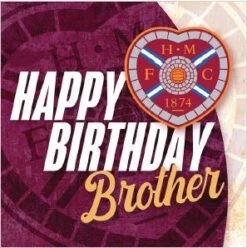FB05 Family Birthday Crest Card - Brother