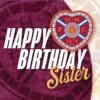 FB06 Family Birthday Crest Card - Sister