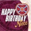 FB10 Family Birthday Crest Card - Niece