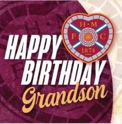 FB13 Family Birthday Crest Card - Grandson