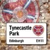 G01 Tynecastle Park Sign Card