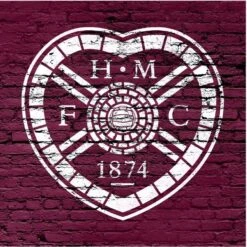 G06 Maroon Crest Wall Card