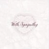 S01 Sympathy Card - Marble