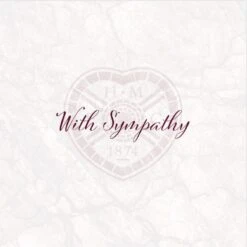 S01 Sympathy Card - Marble