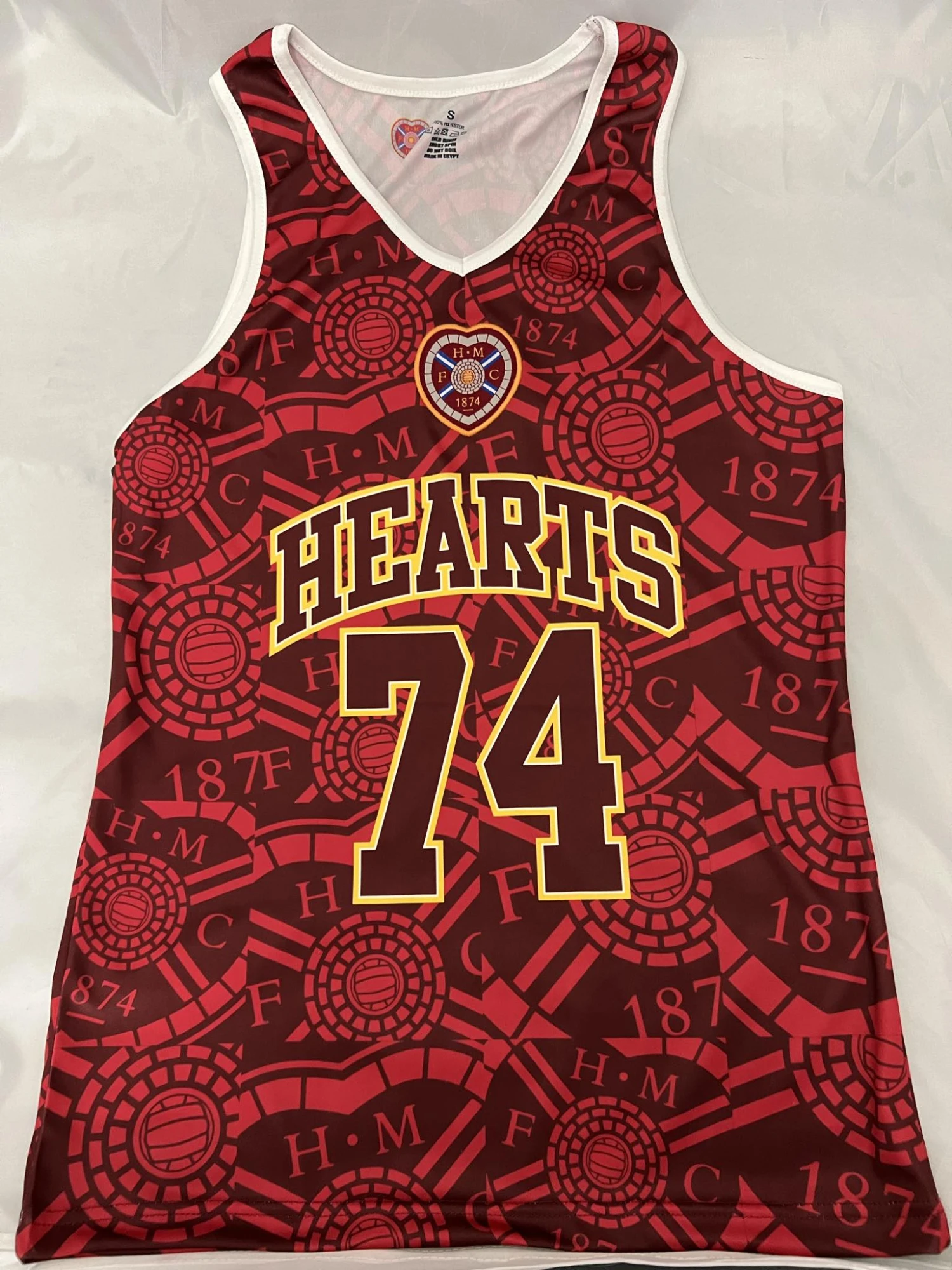 Hearts Basketball Vest 1 Hearts Basketball Vest