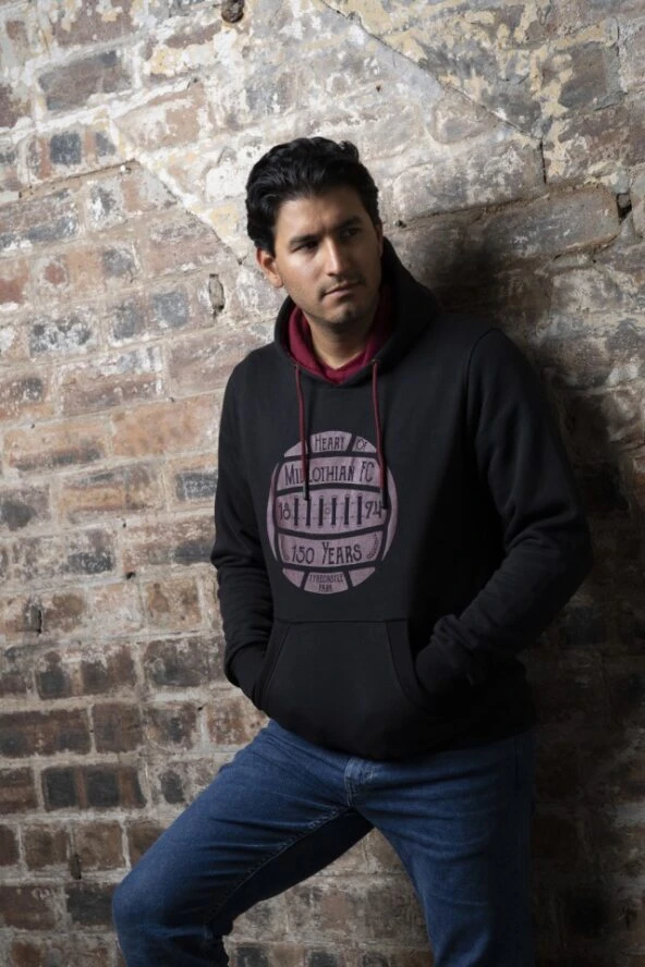 150th Black Retro Ball OH Hoody 2 150th Black Retro Ball OH Hoody - Image 2