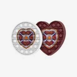 2 PACK CIRCLE & HEART PUSH-ITZ FIDGET