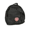 Black Recycled Backpack With Crest