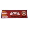 Eat Sleep Game Rubber Bar Mat