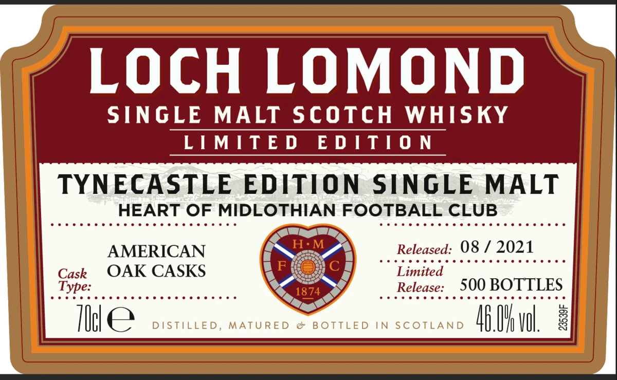 Loch Lomond Tynecastle Park Ltd Ed. Whisky 3 Loch Lomond Tynecastle Park Ltd Ed. Whisky - Image 3