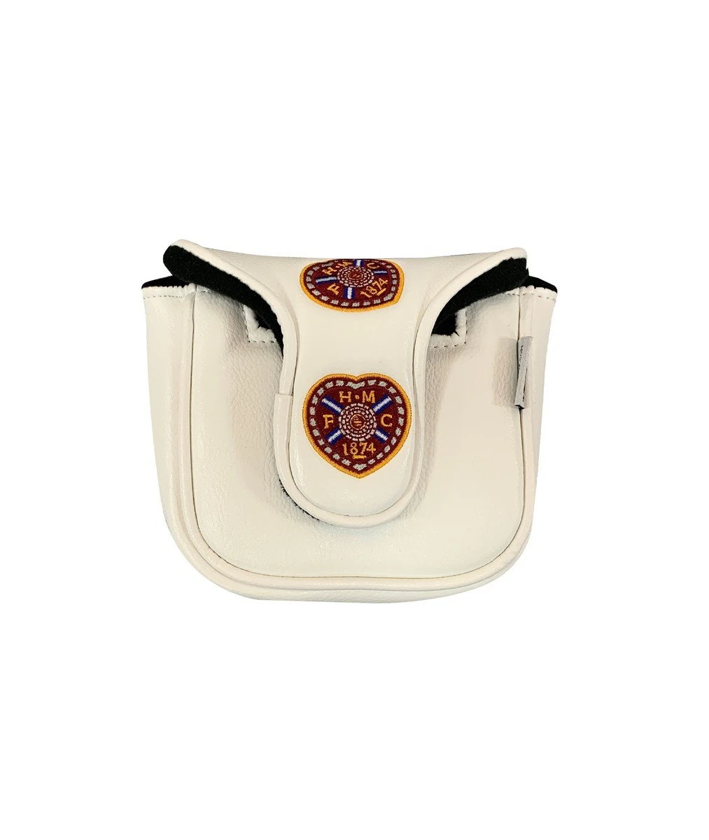 Mallet Multi Crest White Putter Cover 1 Mallet Multi Crest White Putter Cover