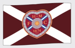 Mega Flag - Saltire/Crest 5ft X 3ft