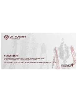 Stadium Tour: Voucher