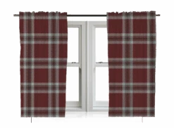 Tartan Style 54" Drop Curtains