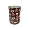Tin Of Chocolate Footballs