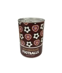 Tin Of Chocolate Footballs