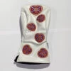Fairway Headcover White Multi Crest