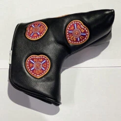 Blade Putter Cover Black Multi Crest