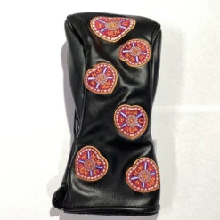 Fairway Headcover Black Multi Crest