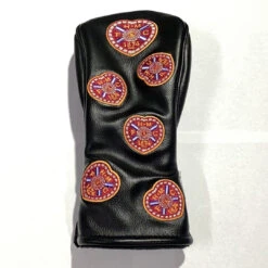 Rescue Headcover Black Multi Crest