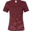 Ladies Elli Relaxed Fit T-Shirt (Maroon)