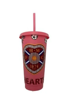 Cold Cup With Straw - Pink