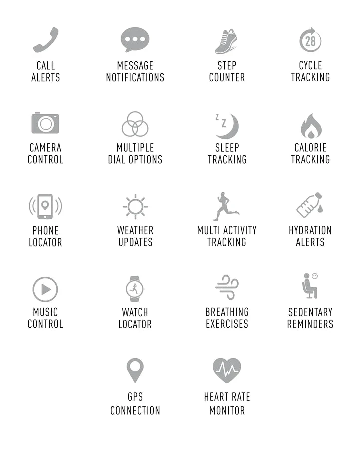 Reflex Active Smart Watch - Maroon 2 Reflex Active Smart Watch - Maroon - Image 2