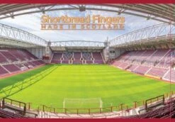 Hearts Stadium Shortbread Fingers