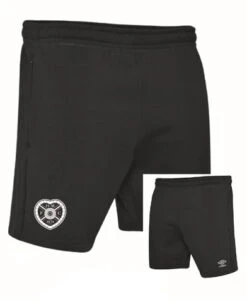 23/24 Umbro Travel Jog Shorts (Black) YOUTH